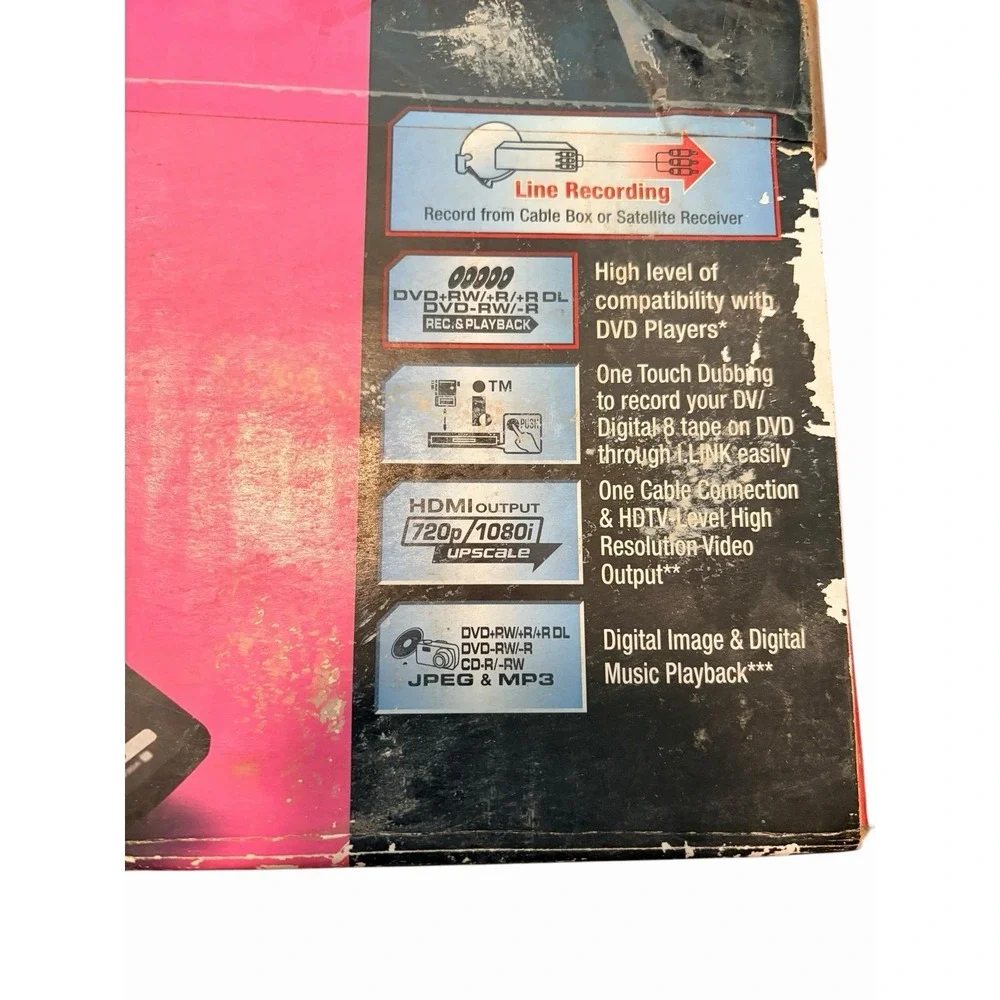 Sony rdr gx255